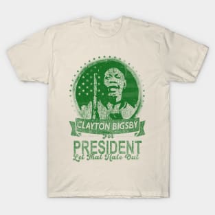 dave chappelle - Clayton Bigsby // Green solid style T-Shirt